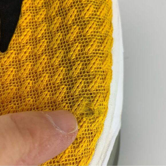 Nike men’s Yellow Zoom Rize TB 'University Gold' hi top basketball shoes size 14 - Picture 12 of 12